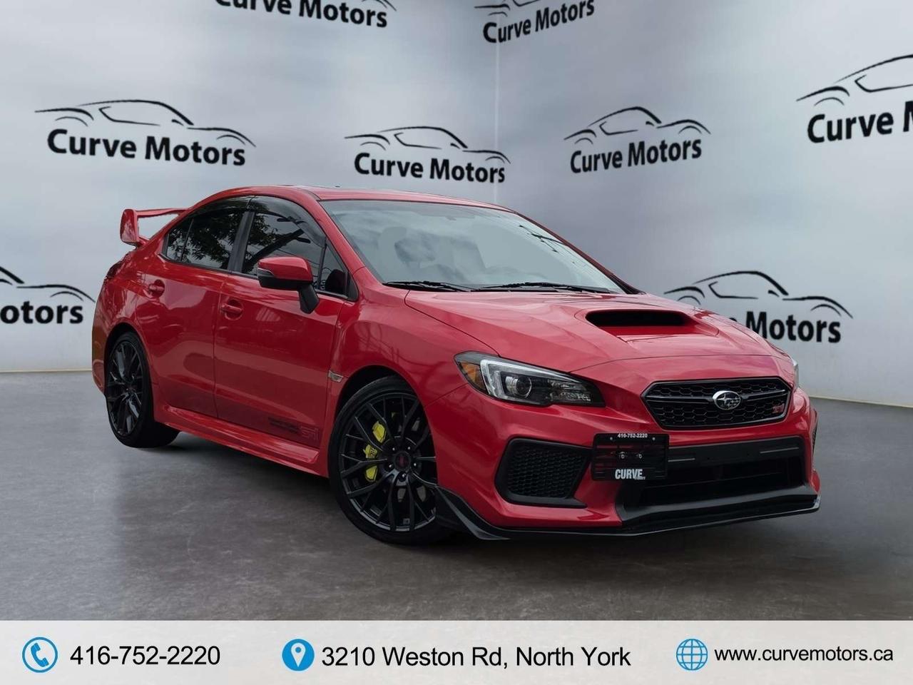 2018 Subaru WRX STI SPORT WITH WING SPOILER * CAMERA / ROOF / BLIND SPOT / HEATED SEATS Photo