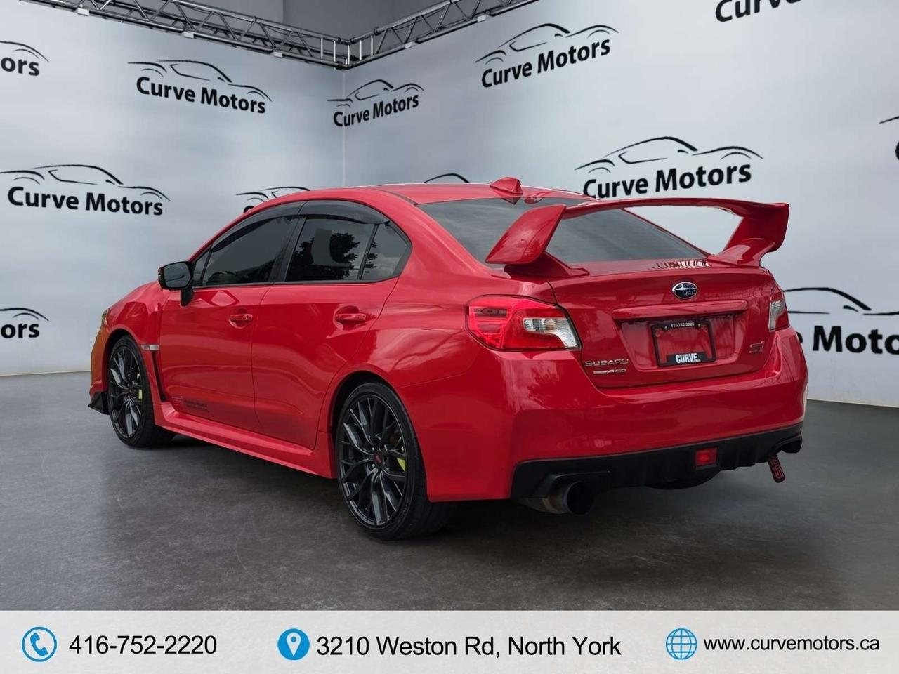 2018 Subaru WRX STI SPORT WITH WING SPOILER * CAMERA / ROOF / BLIND SPOT / HEATED SEATS Photo