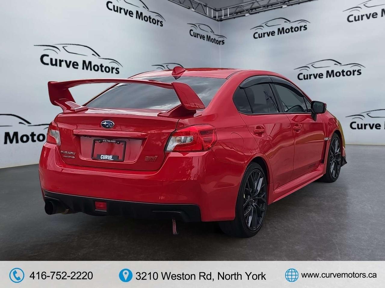 2018 Subaru WRX STI SPORT WITH WING SPOILER * CAMERA / ROOF / BLIND SPOT / HEATED SEATS Photo