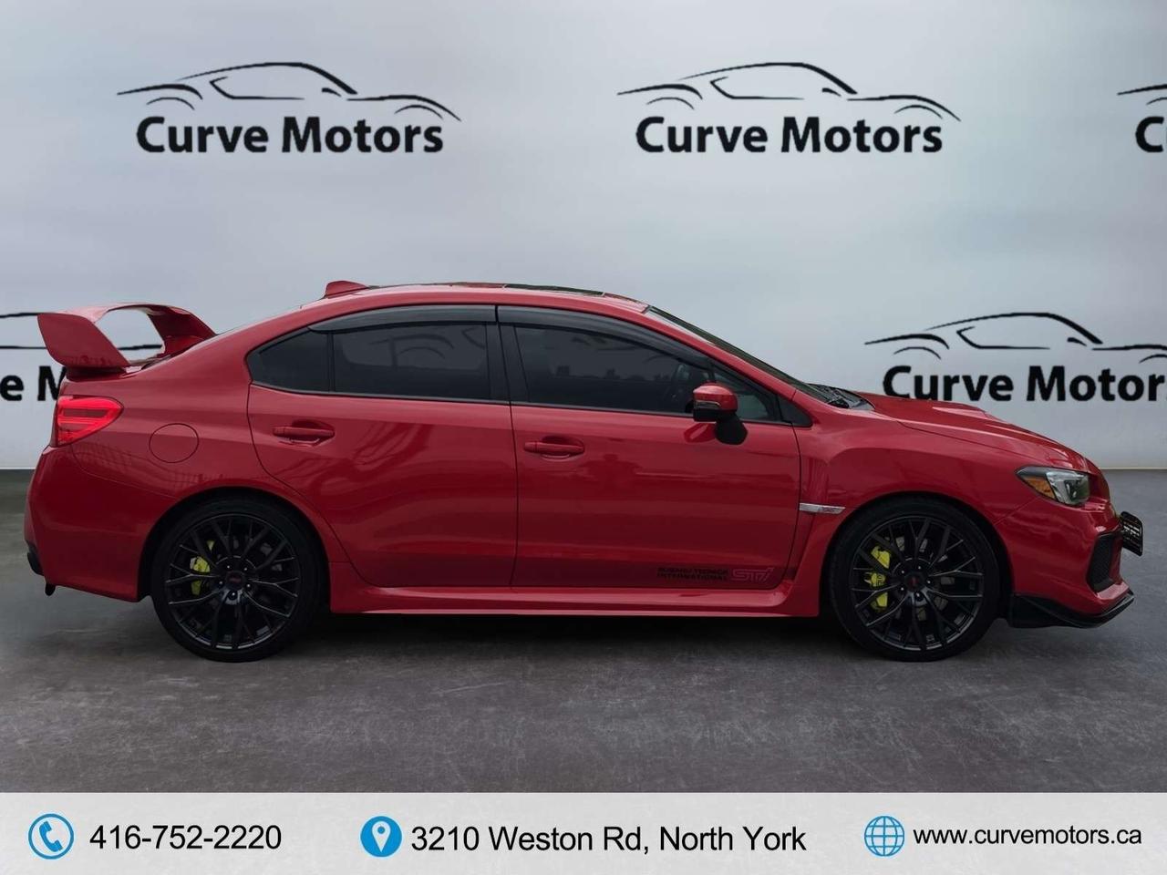 2018 Subaru WRX STI SPORT WITH WING SPOILER * CAMERA / ROOF / BLIND SPOT / HEATED SEATS Photo