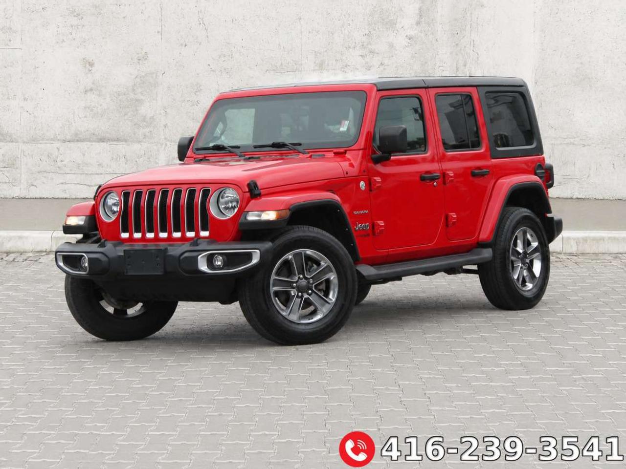 2021 Jeep Wrangler Sahara Unlimited 4x4  SiriusXM SideSteps ReverseCa Photo0