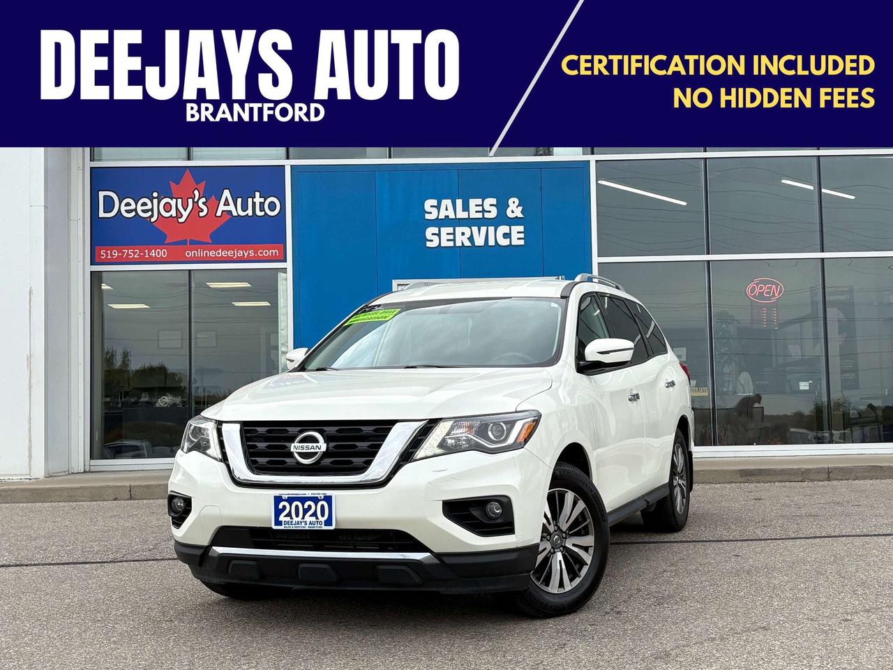 2020 Nissan Pathfinder SV Tech 4x4   NAV   7 Pass   Clean Carfax Photo