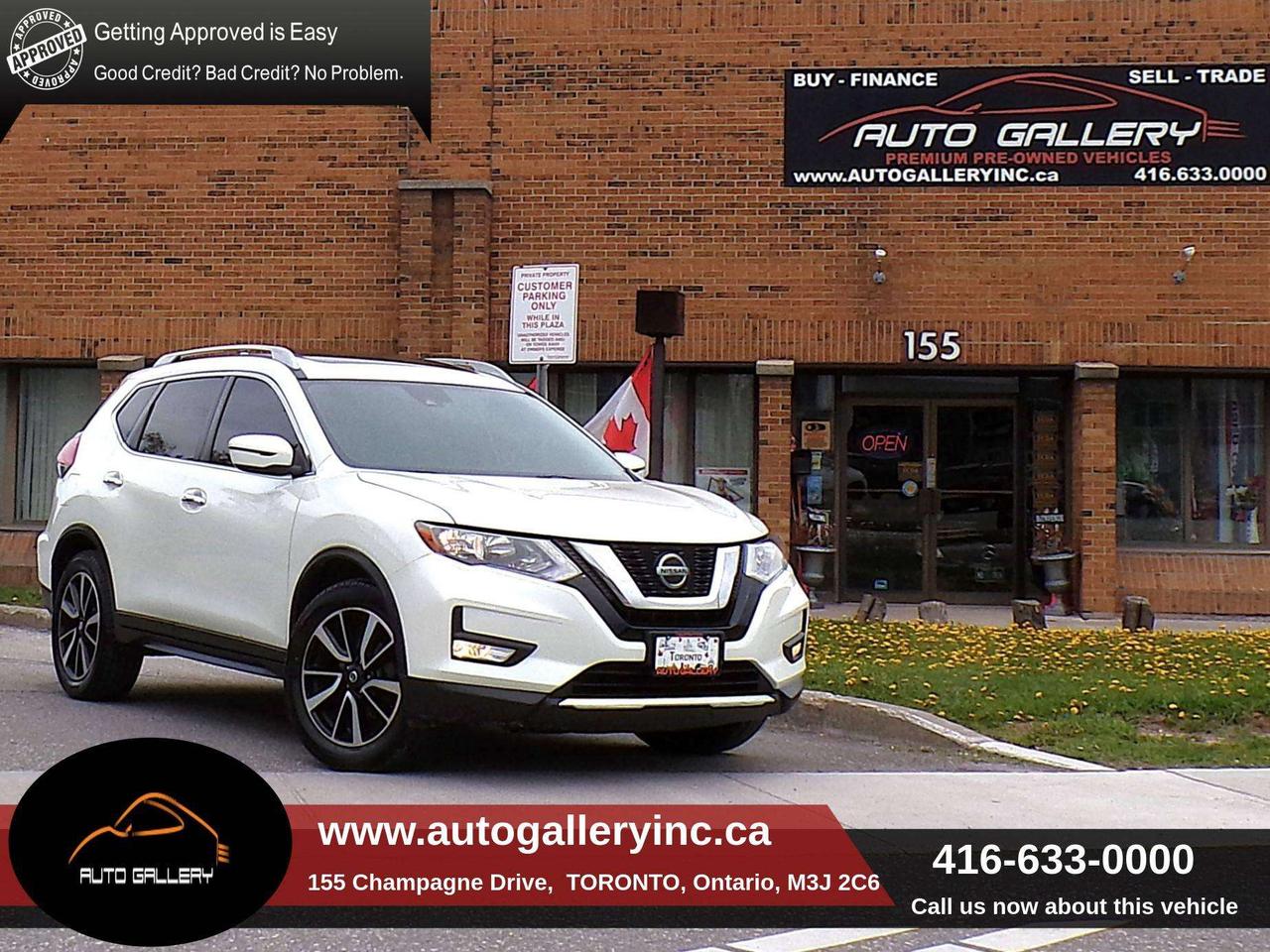 2019 Nissan Rogue SV AWD BSW LDW CTA CAMERA PANO ROOF APPLE CARPLAY B.T. Photo0