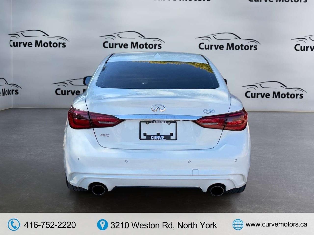 2024 Infiniti Q50 LUXE AWD *300 HP/NO ACCIDENTS/ROOF/BOSE/CARPLAY/360 CAM/DRIVER ASSIST Photo3