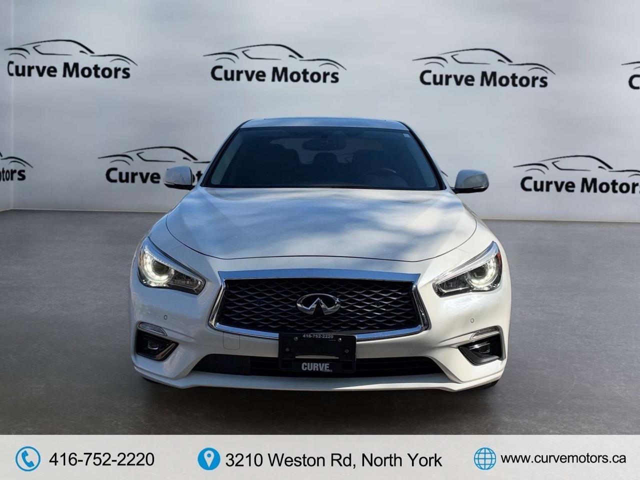 2024 Infiniti Q50 LUXE AWD *300 HP/NO ACCIDENTS/ROOF/BOSE/CARPLAY/360 CAM/DRIVER ASSIST Photo