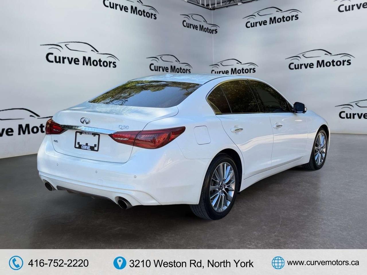 2024 Infiniti Q50 LUXE AWD *300 HP/NO ACCIDENTS/ROOF/BOSE/CARPLAY/360 CAM/DRIVER ASSIST Photo