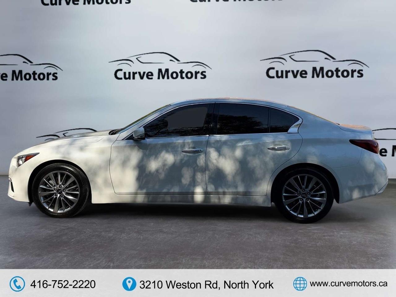 2024 Infiniti Q50 LUXE AWD *300 HP/NO ACCIDENTS/ROOF/BOSE/CARPLAY/360 CAM/DRIVER ASSIST Photo