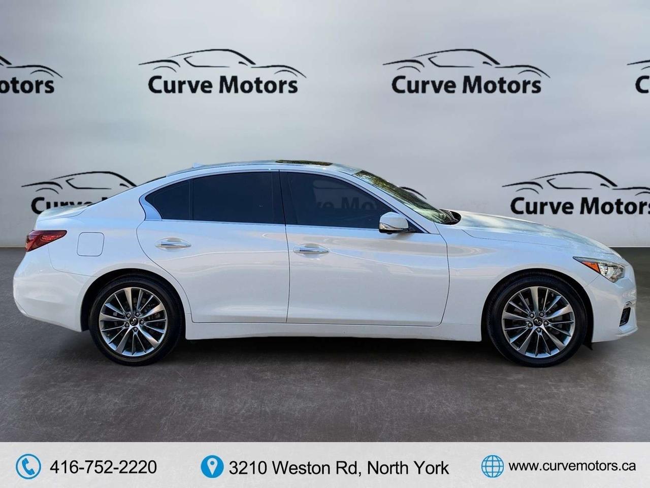 2024 Infiniti Q50 LUXE AWD *300 HP/NO ACCIDENTS/ROOF/BOSE/CARPLAY/360 CAM/DRIVER ASSIST Photo