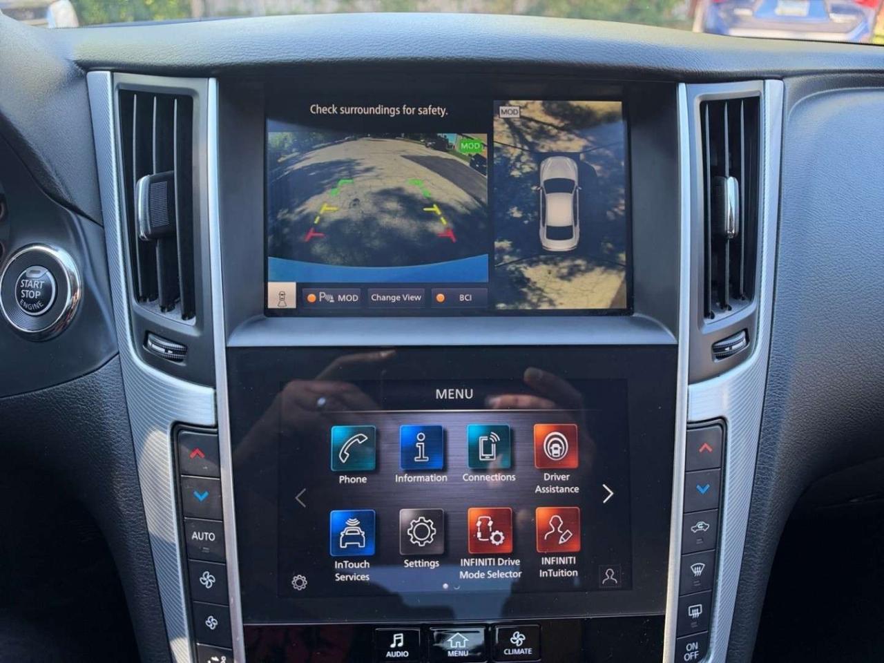 2024 Infiniti Q50 LUXE AWD *300 HP/NO ACCIDENTS/ROOF/BOSE/CARPLAY/360 CAM/DRIVER ASSIST Photo