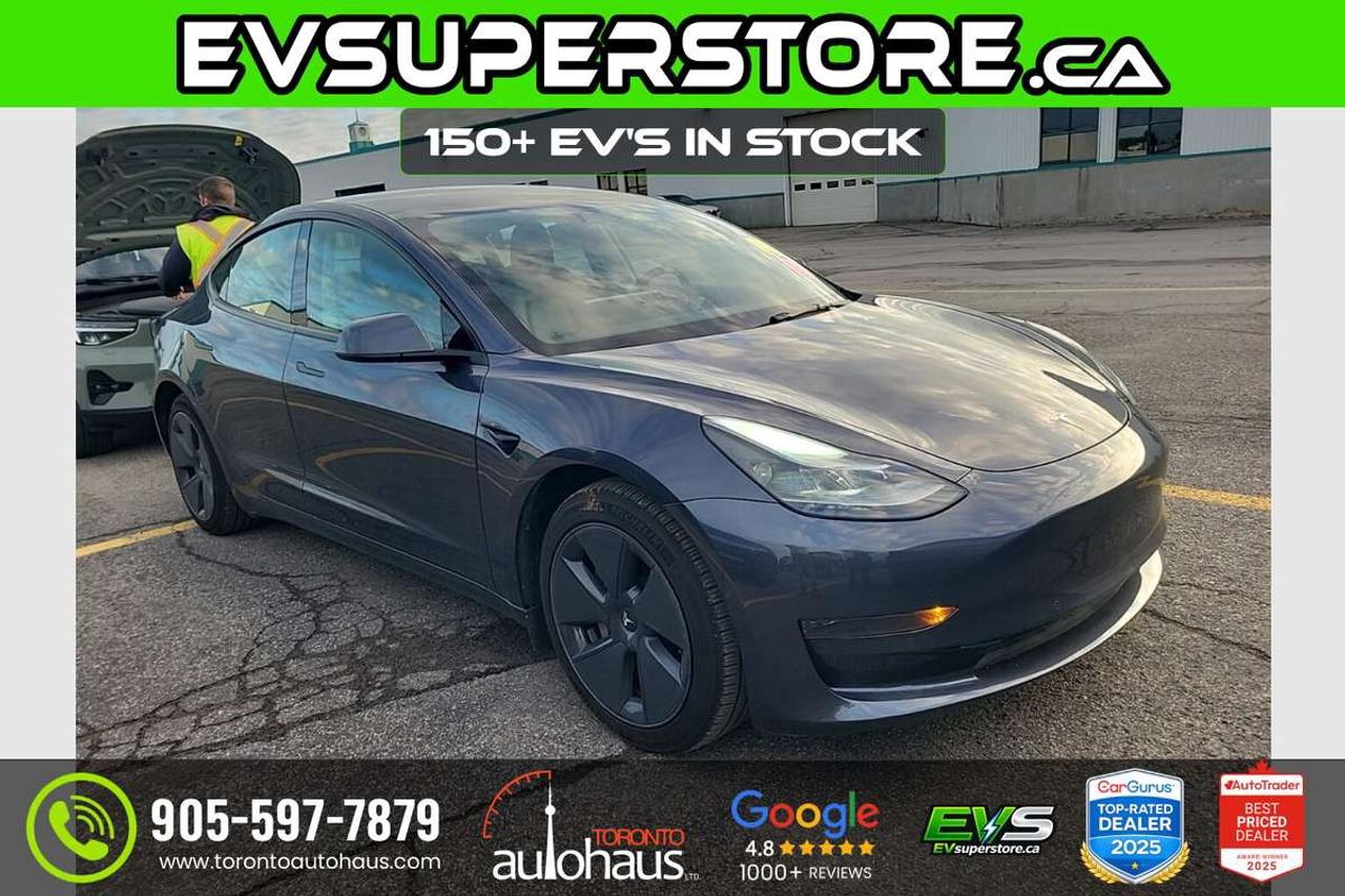 2022 Tesla Model 3 150+ EV's at EVSUPERSTORE.ca Photo