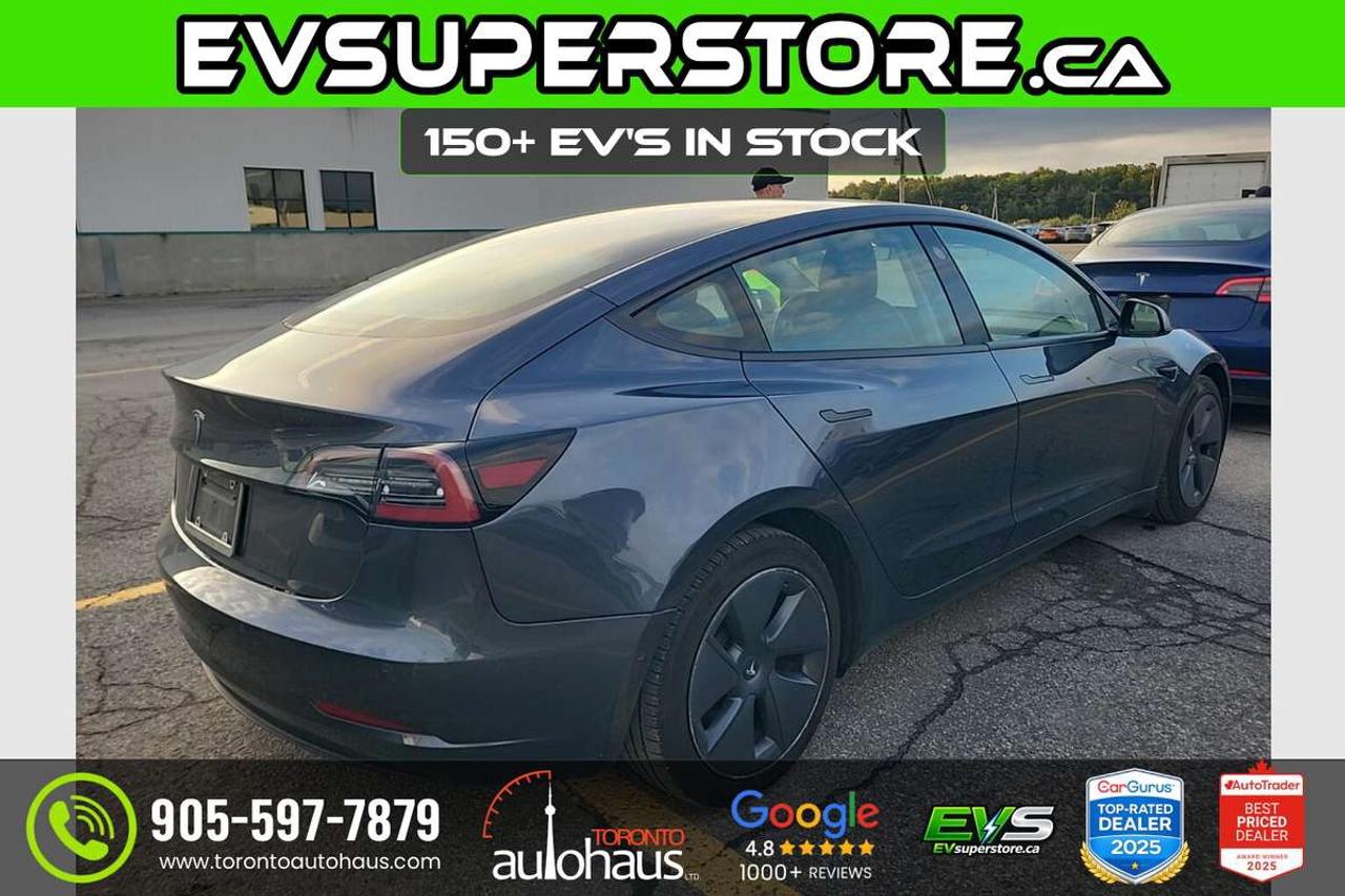 2022 Tesla Model 3 150+ EV's at EVSUPERSTORE.ca Photo
