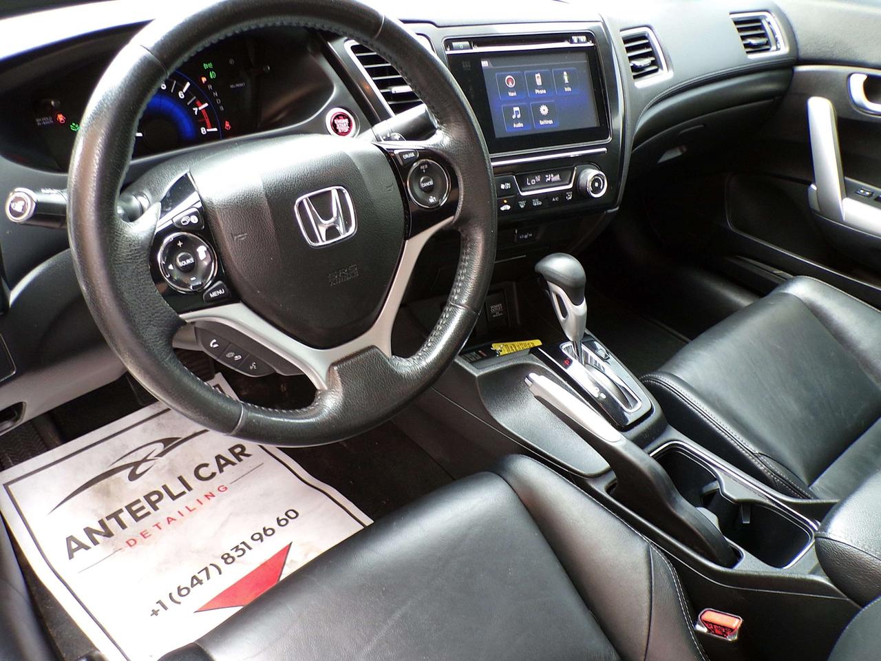 2014 Honda Civic COUPE E-XL CVT NAVI CAMERA SUNROOF H. SEATS 17 ALLOYS B.T. Photo