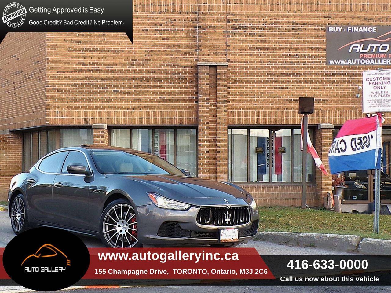 2017 Maserati Ghibli SQ4 BSA NAVI CAMERA SUNROOF H/C SEATS H. STEERING Photo