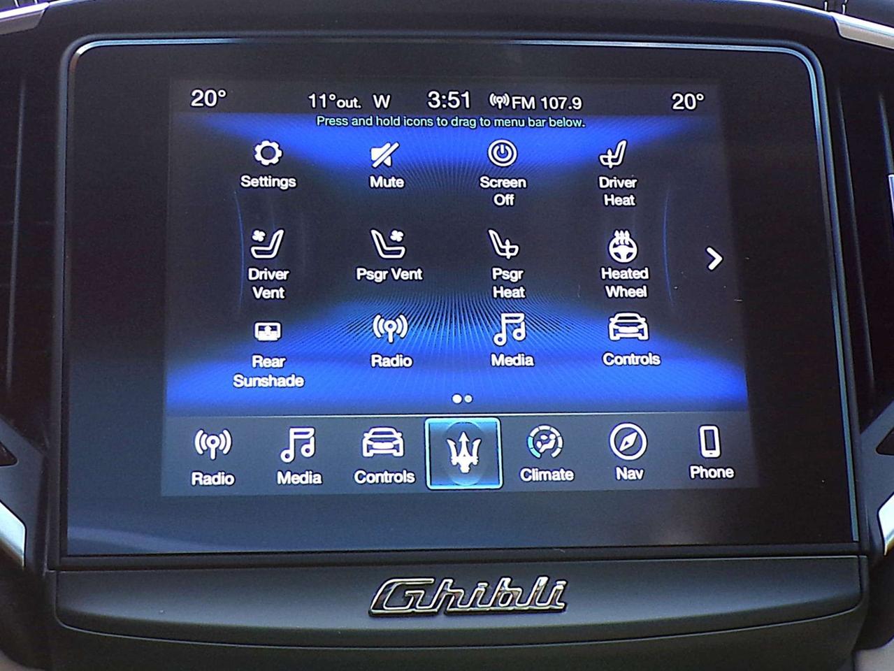2017 Maserati Ghibli SQ4 BSA NAVI CAMERA SUNROOF H/C SEATS H. STEERING Photo