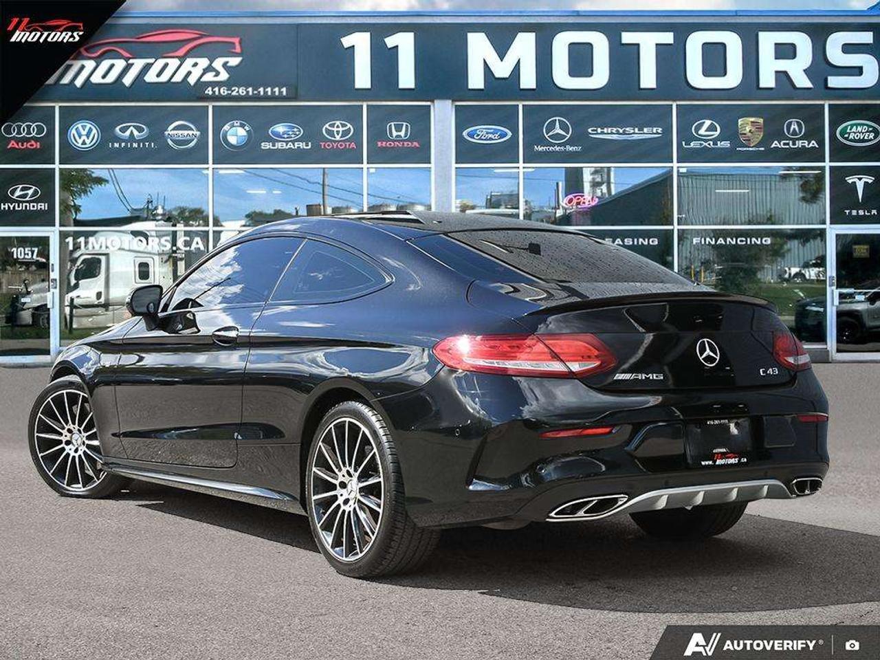 2018 Mercedes-Benz C-Class AMG C 43 4MATIC Coupe   NO ACCIDENTS Photo3