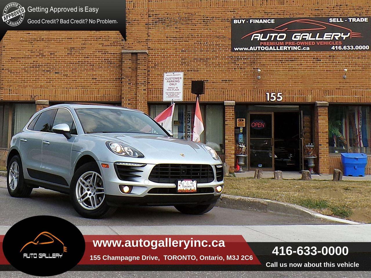 2017 Porsche Macan S. AWD BSM LDW NAVI CAMERA PANO ROOF F/R SENSORS Photo
