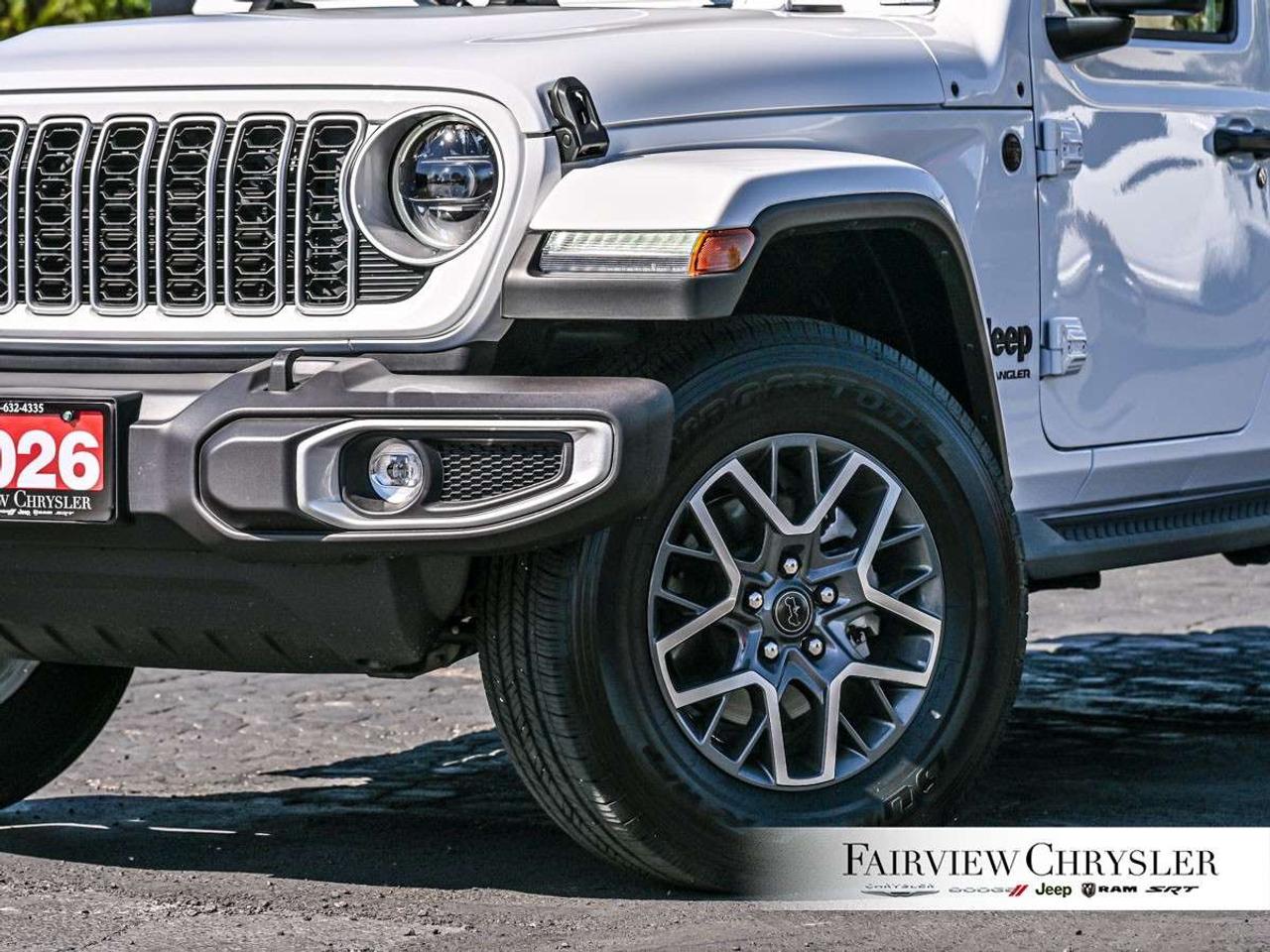 2026 Jeep Wrangler Sahara 4 Door 4x4 SKY TOP   BLIND SPOT   COMPANY CAR   CARPLAY   PARK ASSIST   CARPLAY   HEATED SEATS   HEATED STEERING W Photo