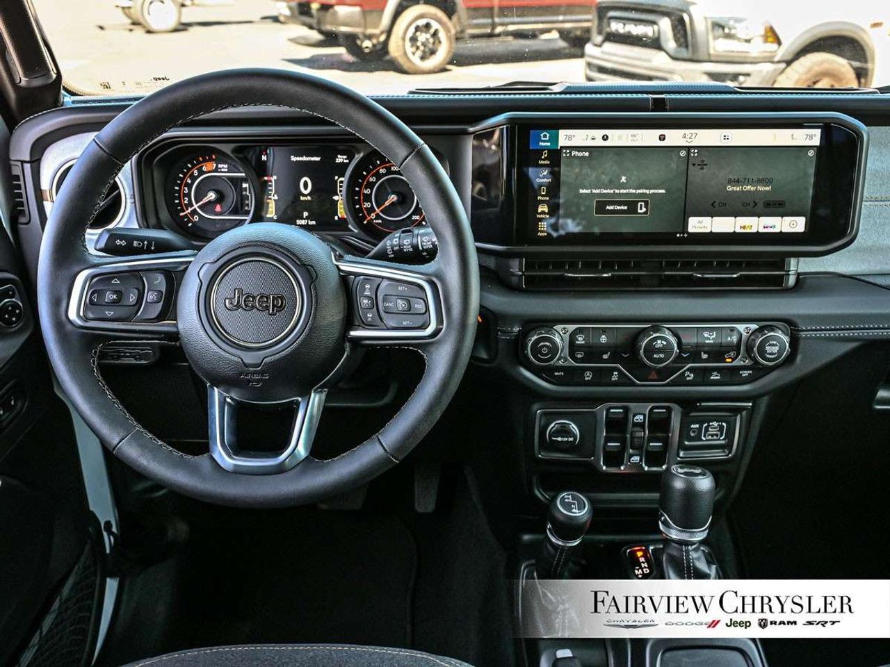 2026 Jeep Wrangler Sahara 4 Door 4x4 SKY TOP   BLIND SPOT   COMPANY CAR   CARPLAY   PARK ASSIST   CARPLAY   HEATED SEATS   HEATED STEERING W Photo