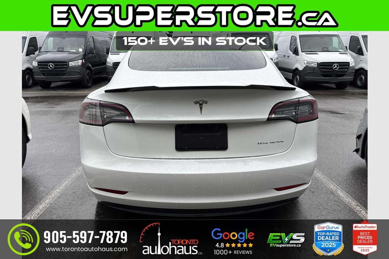 2023 Tesla Model 3 LR AWD I 100+ EV's at EVSUPERSTORE.ca Photo