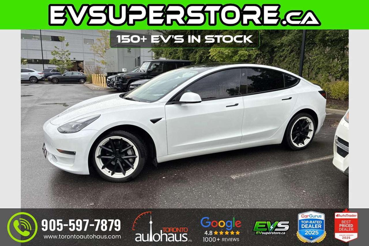 2023 Tesla Model 3 LR AWD I 100+ EV's at EVSUPERSTORE.ca Photo