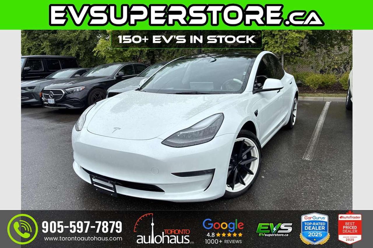 2023 Tesla Model 3 LR AWD I 100+ EV's at EVSUPERSTORE.ca Photo0
