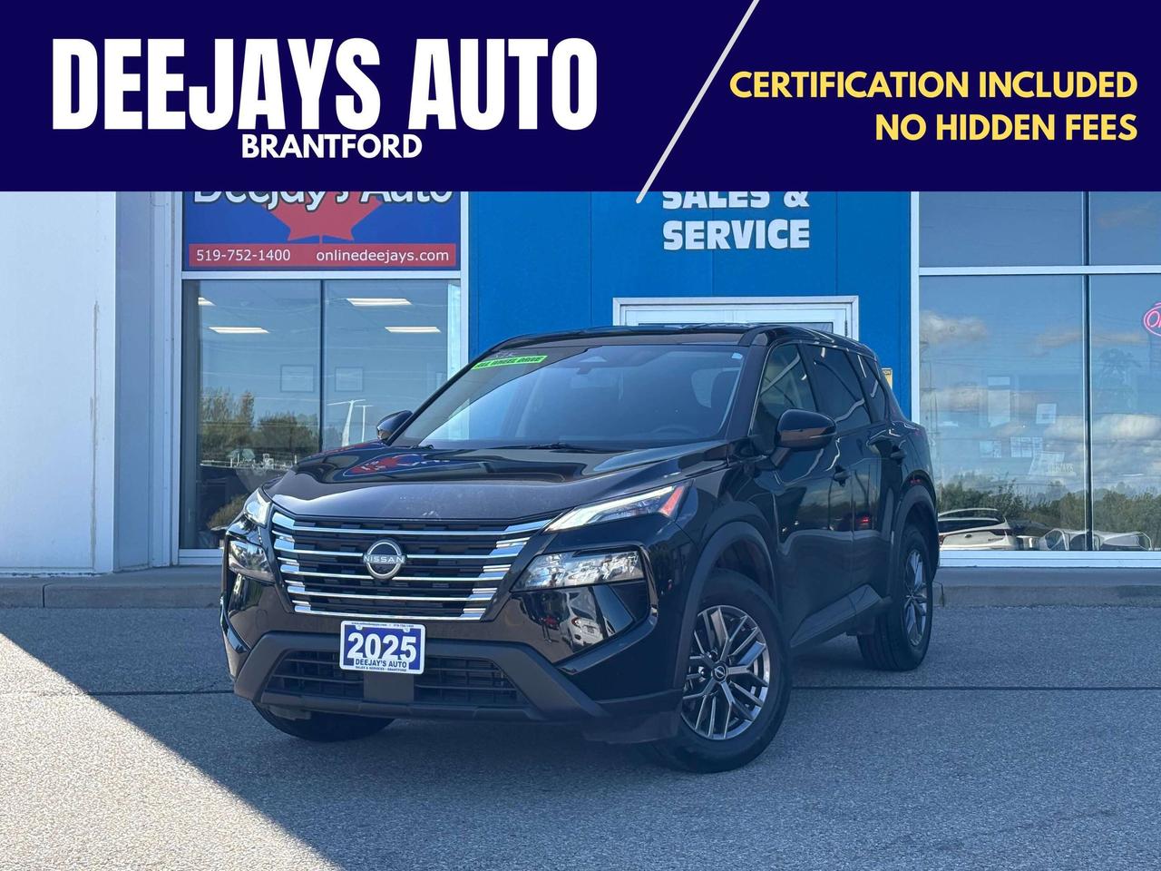 2025 Nissan Rogue S AWD Factory Warranty   Clean Carfax Photo0