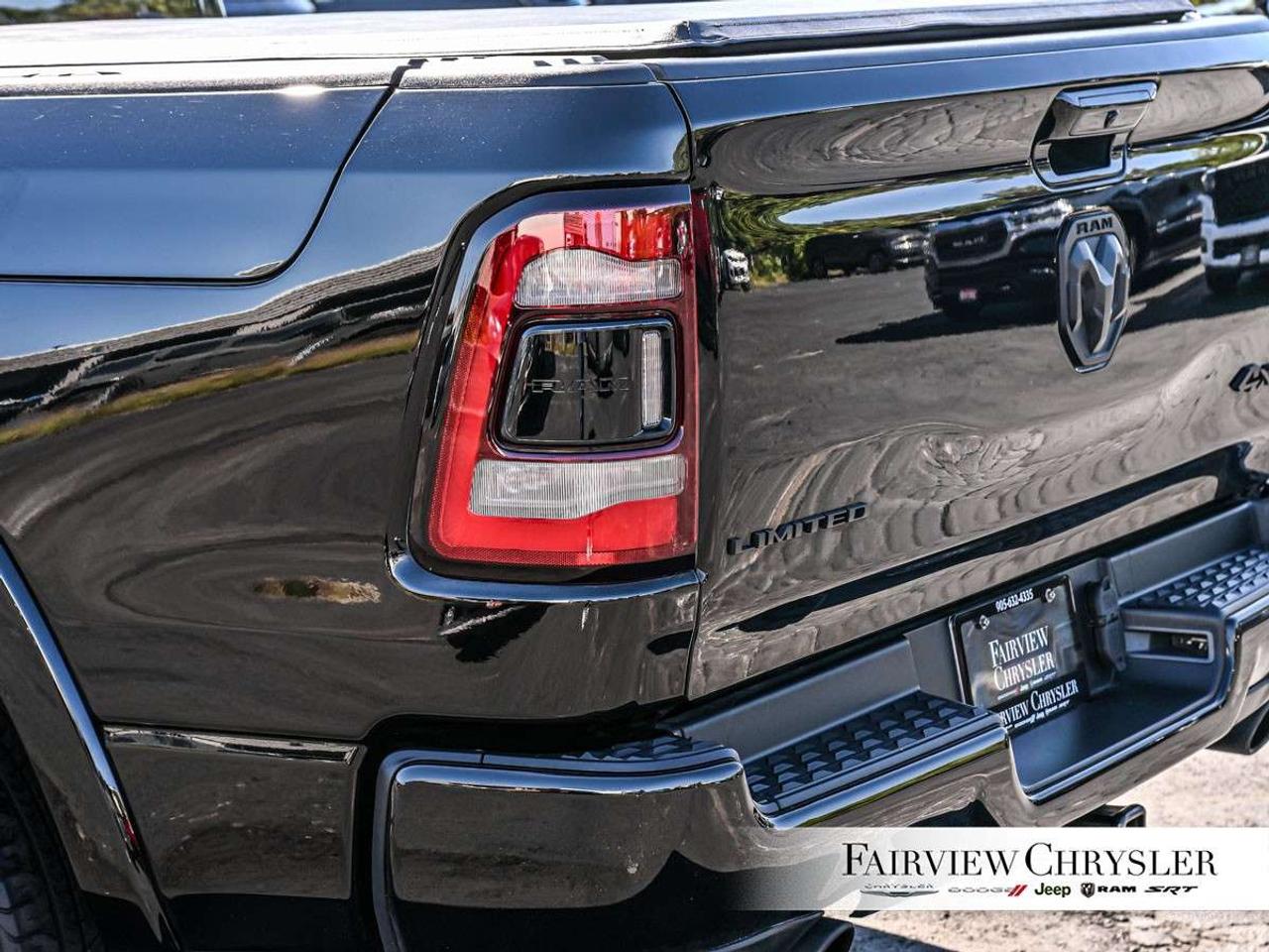 2024 RAM 1500 Limited 4x4 Crew Cab 5'7 Box PANO ROOF   RAM BOX   NIGHT EDITION   19 SPEAKER HARMAN / KARDON   CARPLAY   SPORT HOOD Photo