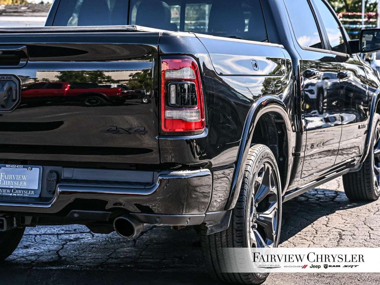 2024 RAM 1500 Limited 4x4 Crew Cab 5'7 Box PANO ROOF   RAM BOX   NIGHT EDITION   19 SPEAKER HARMAN / KARDON   CARPLAY   SPORT HOOD Photo