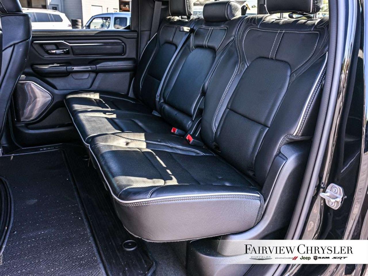 2024 RAM 1500 Limited 4x4 Crew Cab 5'7 Box PANO ROOF   RAM BOX   NIGHT EDITION   19 SPEAKER HARMAN / KARDON   CARPLAY   SPORT HOOD Photo