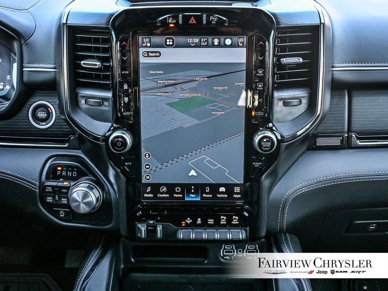 2024 RAM 1500 Limited 4x4 Crew Cab 5'7 Box PANO ROOF   RAM BOX   NIGHT EDITION   19 SPEAKER HARMAN / KARDON   CARPLAY   SPORT HOOD Photo