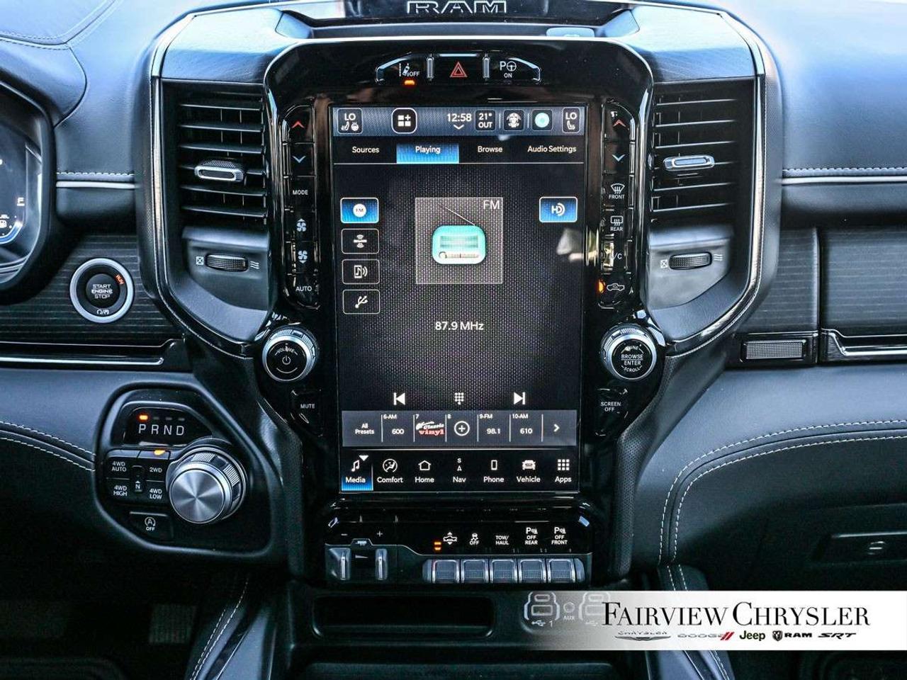 2024 RAM 1500 Limited 4x4 Crew Cab 5'7 Box PANO ROOF   RAM BOX   NIGHT EDITION   19 SPEAKER HARMAN / KARDON   CARPLAY   SPORT HOOD Photo