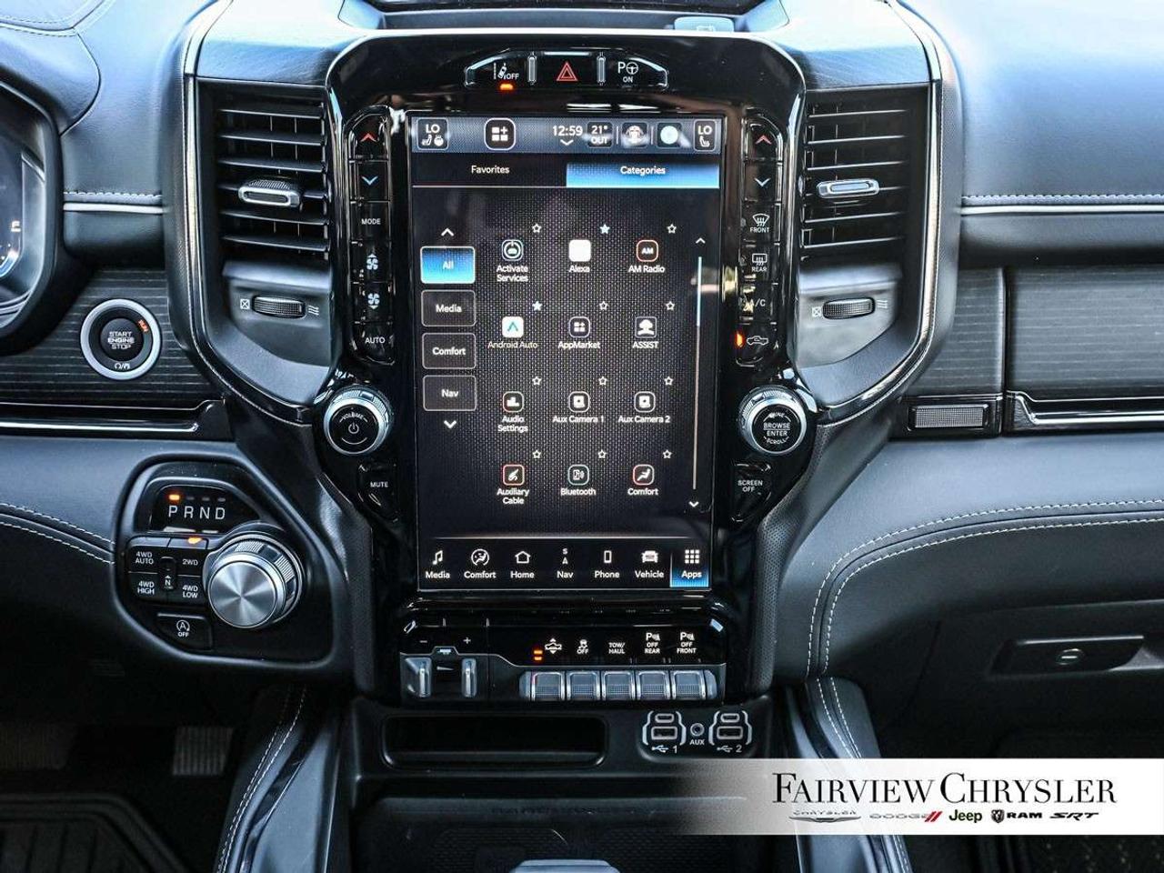 2024 RAM 1500 Limited 4x4 Crew Cab 5'7 Box PANO ROOF   RAM BOX   NIGHT EDITION   19 SPEAKER HARMAN / KARDON   CARPLAY   SPORT HOOD Photo