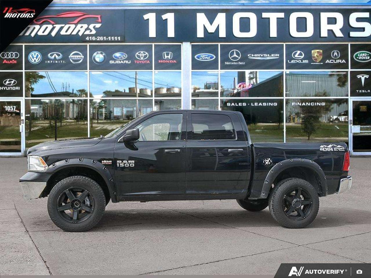 2015 RAM 1500 4WD Crew Cab 140.5 ST   LIFTED   AFTERMARKET WHEELS Photo