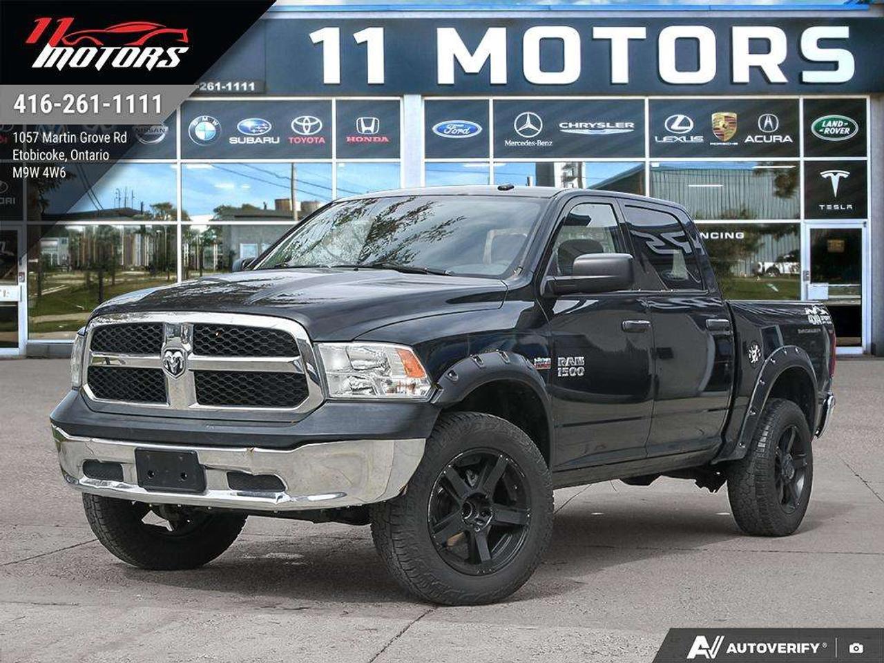 2015 RAM 1500 4WD Crew Cab 140.5 ST   LIFTED   AFTERMARKET WHEELS Photo