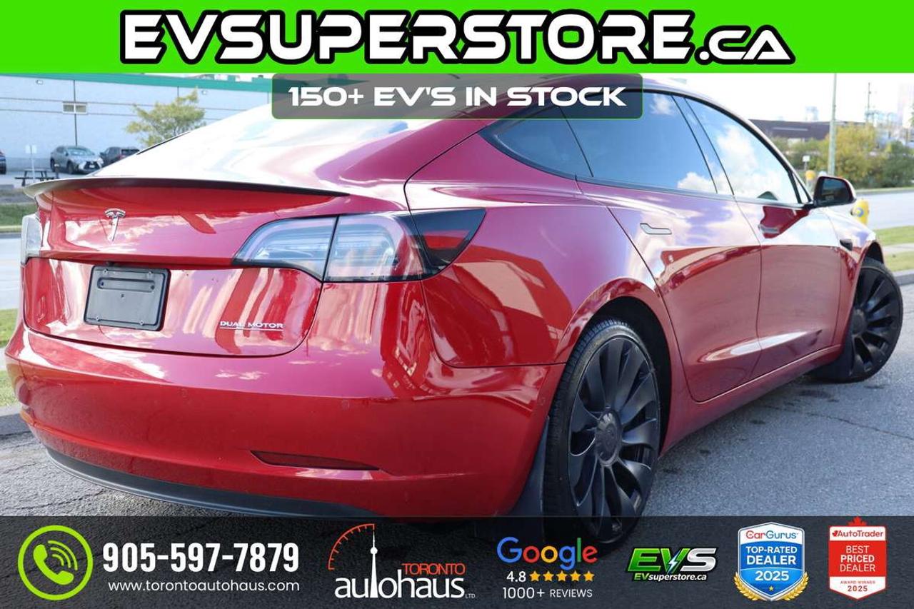 2022 Tesla Model 3 PERFORMANCE AT EVSUPERSTORE.CA Photo