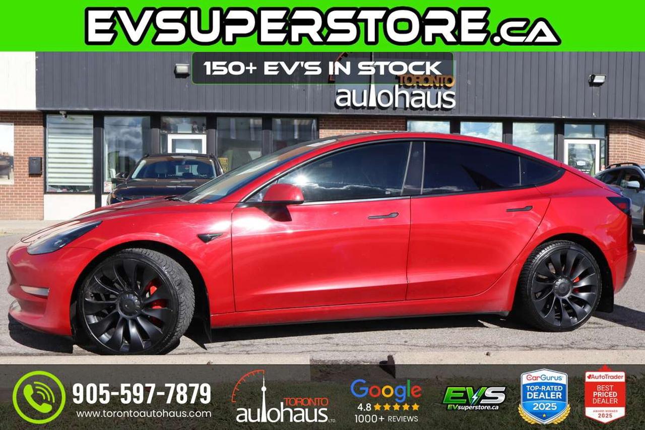 2022 Tesla Model 3 PERFORMANCE AT EVSUPERSTORE.CA Photo