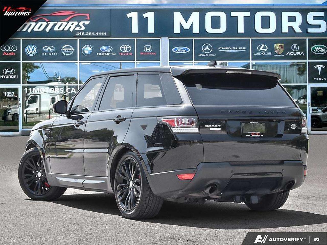 2017 Land Rover Range Rover Sport 4WD 4dr V8 SUPERCHARGED!!   NO ACCIDENTS  LOW KMS Photo3