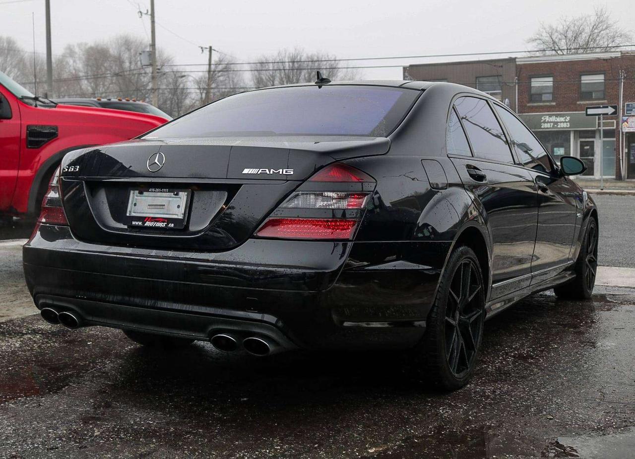 2009 Mercedes-Benz S-Class 4dr Sdn 6.2L V8 AMG RWD PERFORMANCE PACKAGE   LOADED   NO ACCIDENTS Photo