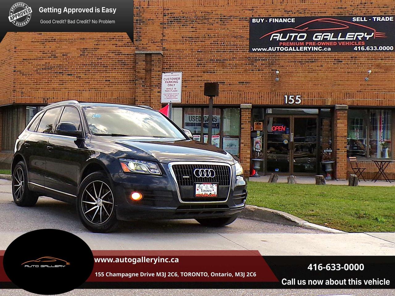 2012 Audi Q5 3.2L FSI QUATTRO TECHNIK/PREMIUM+ CAMERA NAVI PANO ROOF Photo0