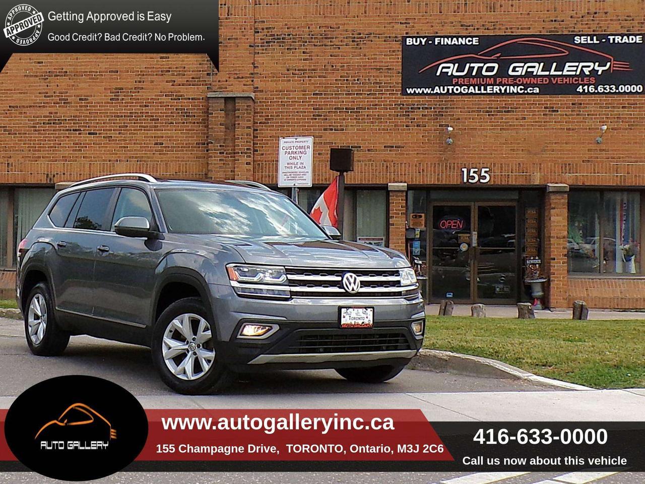 2018 Volkswagen Atlas HIGHLINE FSI 4MOTION BSM RTA NAVI PANO ROOF APPLE CARPLAY Photo
