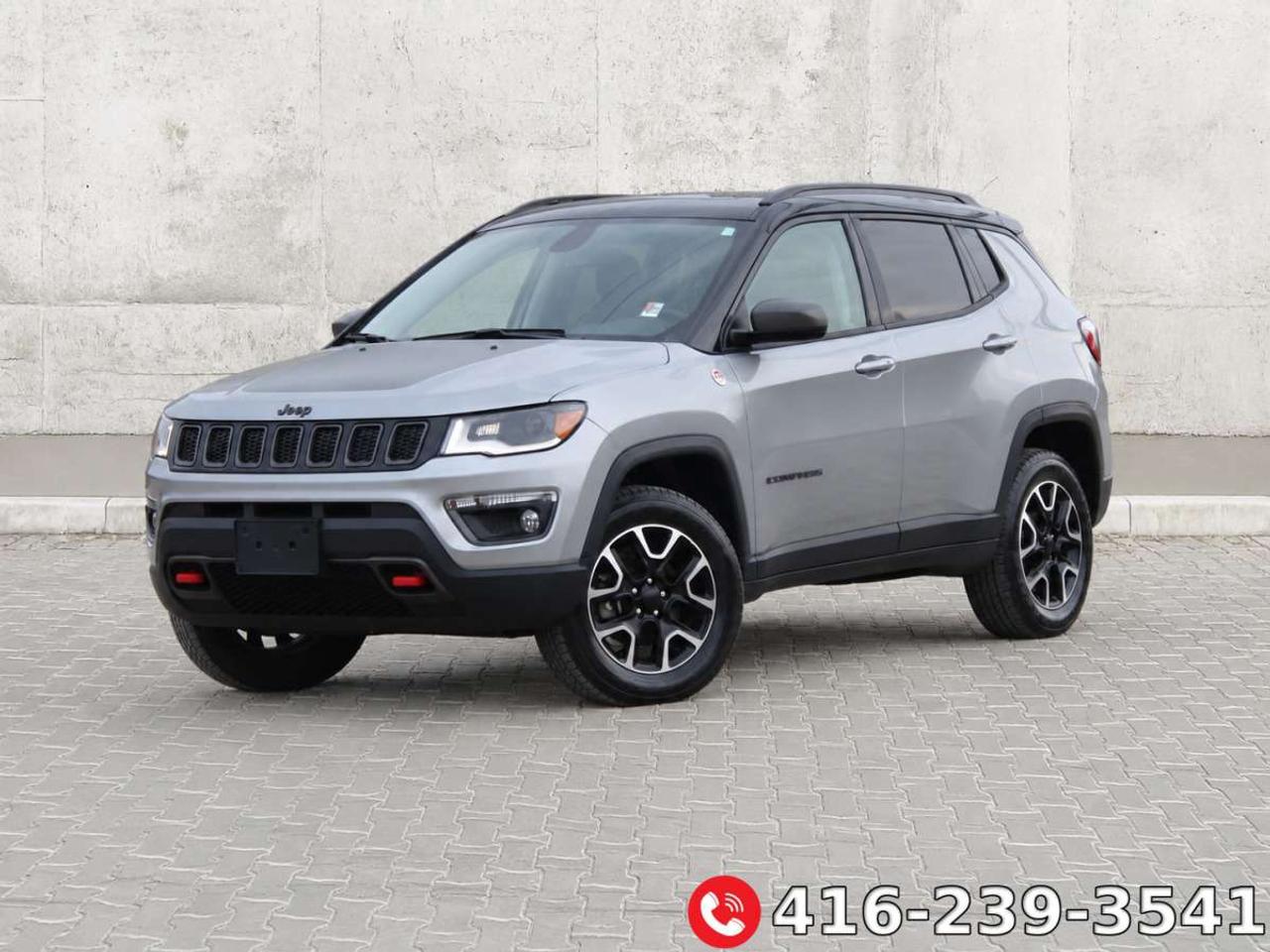 2021 Jeep Compass Trailhawk 4x4  Gps SiriusXM DriveModes Moonroof Re Photo0