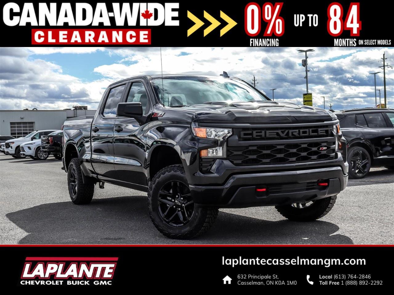 2026 Chevrolet Silverado 1500 Crew Cab Standard Box 4-Wheel Drive Custom Trail Boss Photo