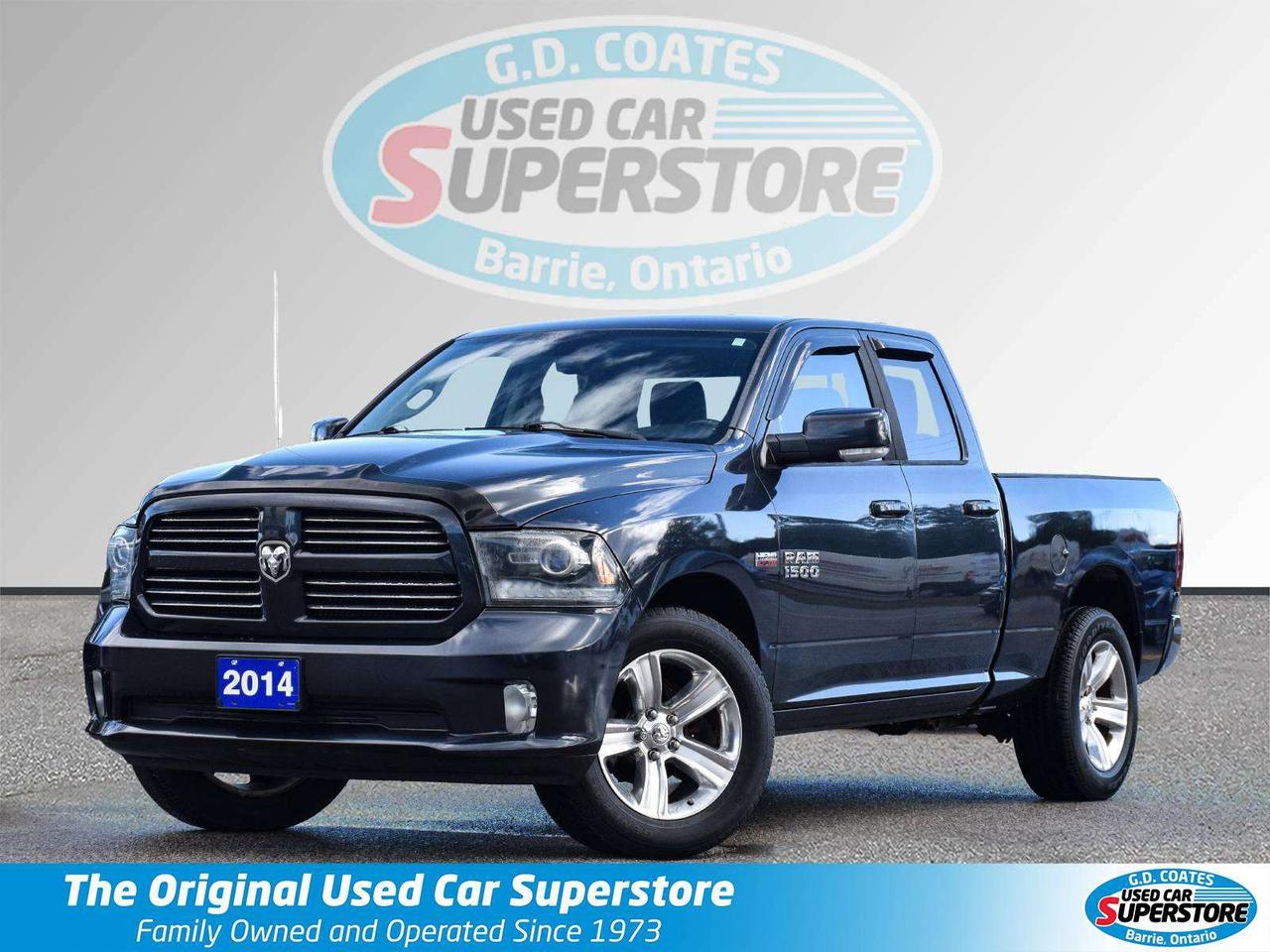2014 RAM 1500 Sport Quad Cab 4x4 ~HEMI ~Nav ~Camera ~Bluetooth Photo