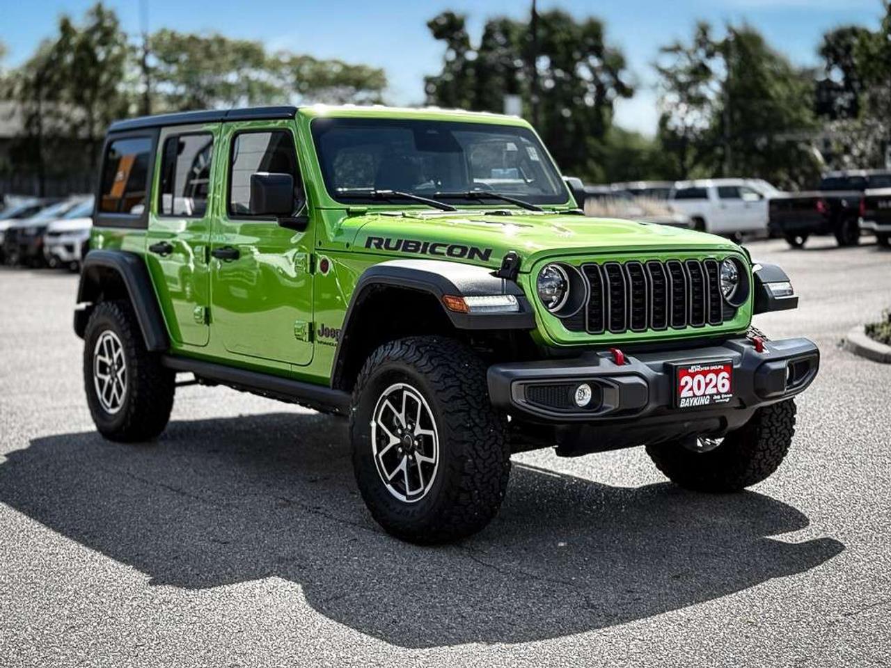 2026 Jeep Wrangler Rubicon   HEATED SEATS & WHEEL   REMOTE START   ADAPTIVE CRUISE Photo2