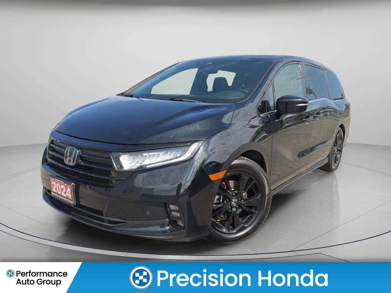 2024 Honda Odyssey Black Edition Leather Sunroof Nav CarPlay Photo0