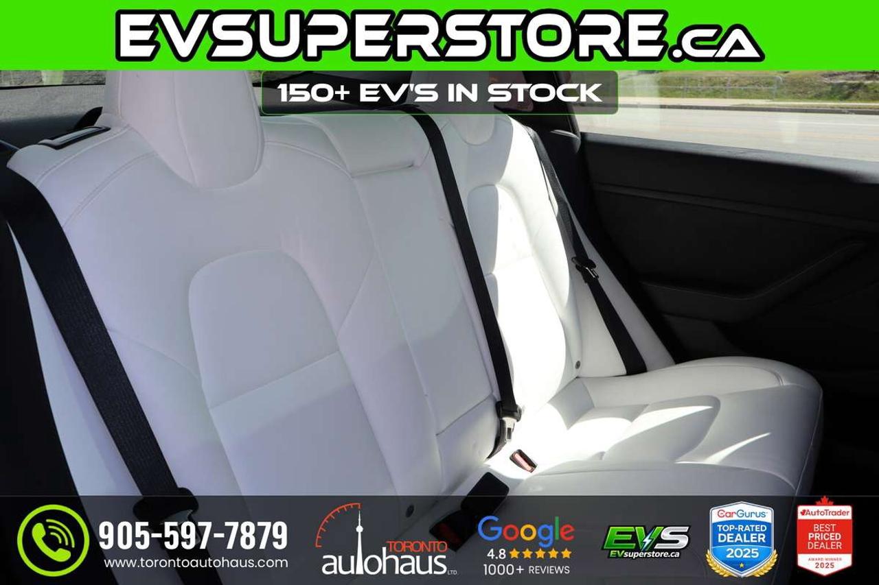 2022 Tesla Model 3 WHITE INT. I 150+ EV's at EVSUPERSTORE.ca Photo