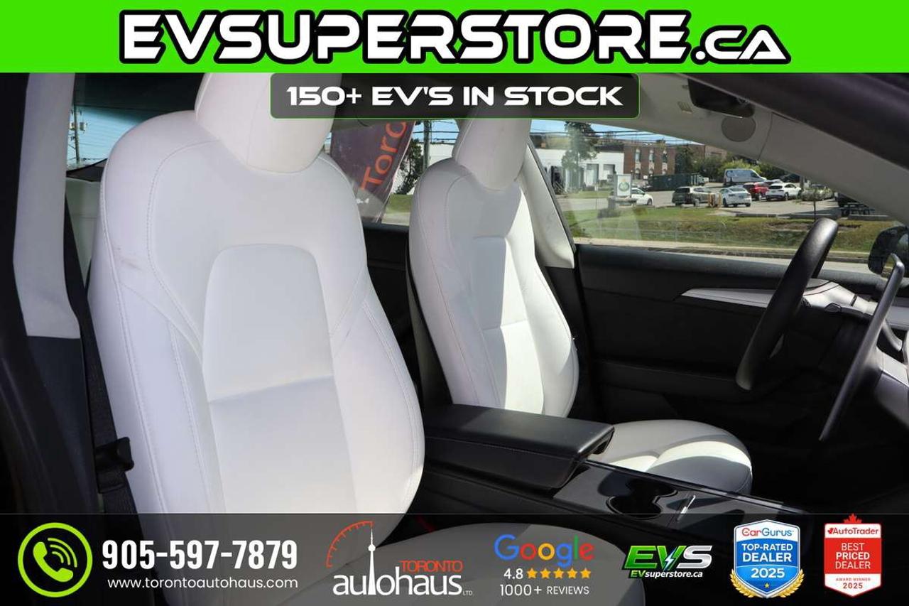 2022 Tesla Model 3 WHITE INT. I 150+ EV's at EVSUPERSTORE.ca Photo