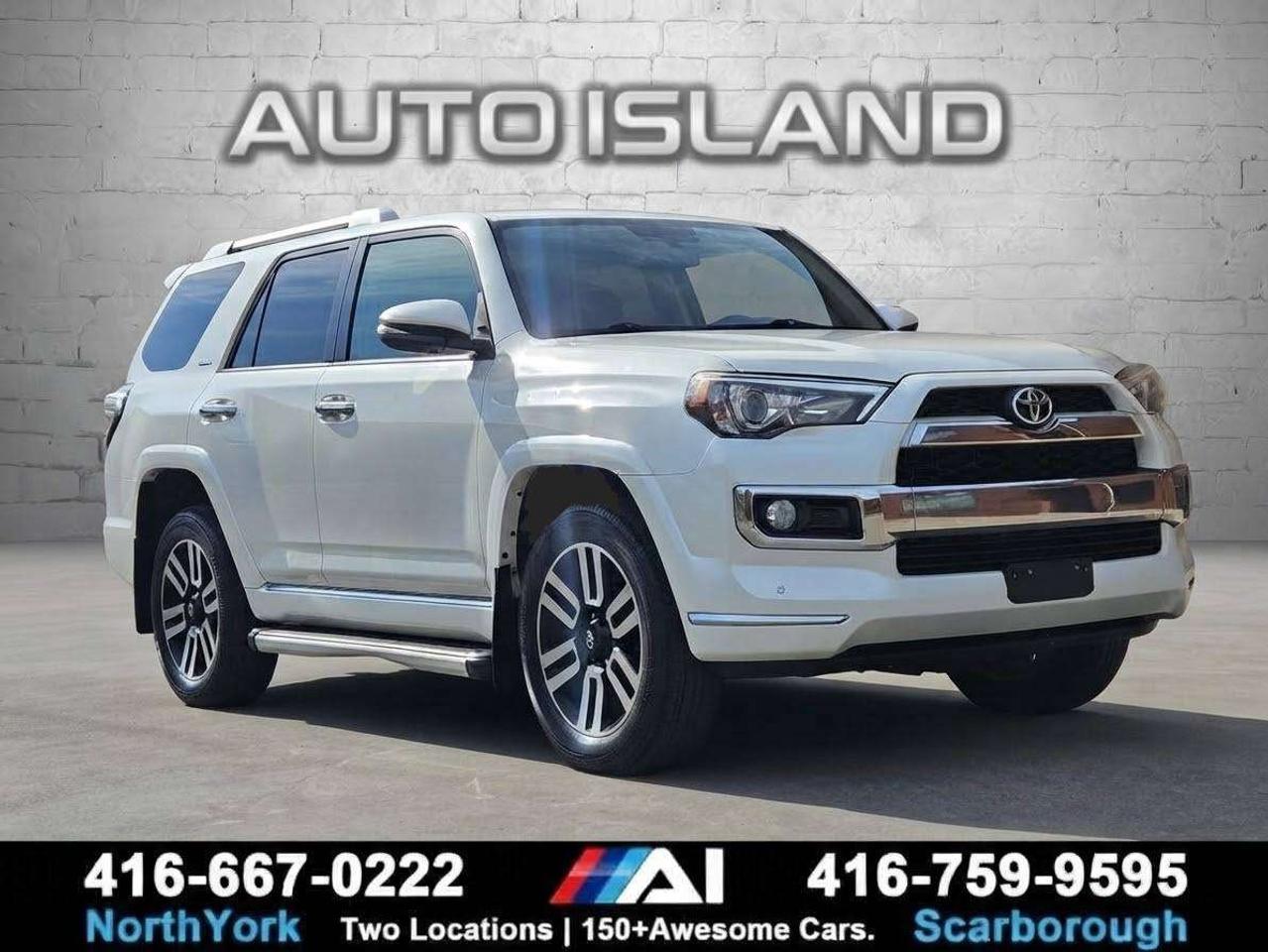 2017 Toyota 4Runner Limited 4WD-Navi-JBL-Heat and Vent Leather-Blind SM-Sunroof-NO Accidents Photo0