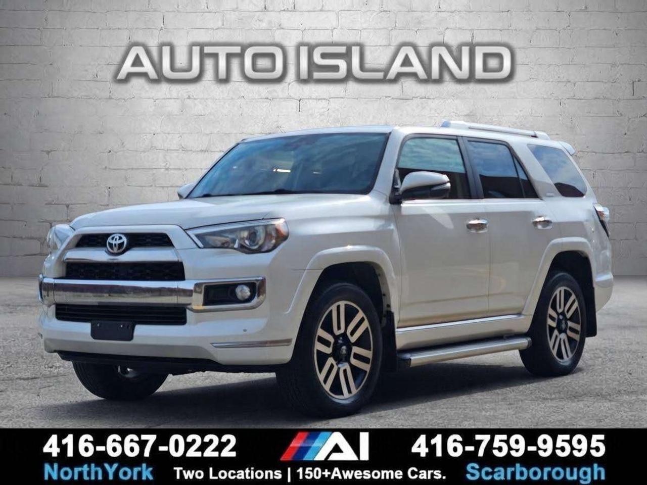2017 Toyota 4Runner Limited 4WD-Navi-JBL-Heat and Vent Leather-Blind SM-Sunroof-NO Accidents Photo1