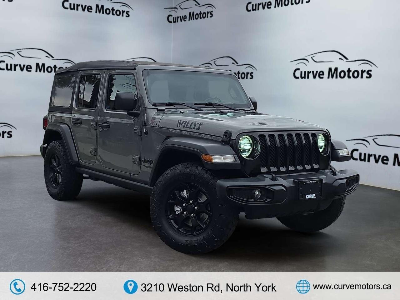 2021 Jeep Wrangler Unlimited Willys 4x4 * NO ACCIDENTS / ALPINE SOUND / LED LIGHTS / CAMERA Photo0